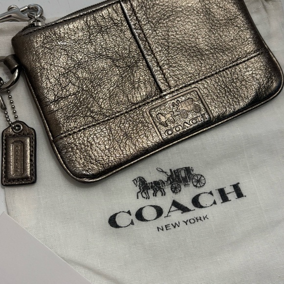 COACH Metallic Wristlet - Picture 9 of 10